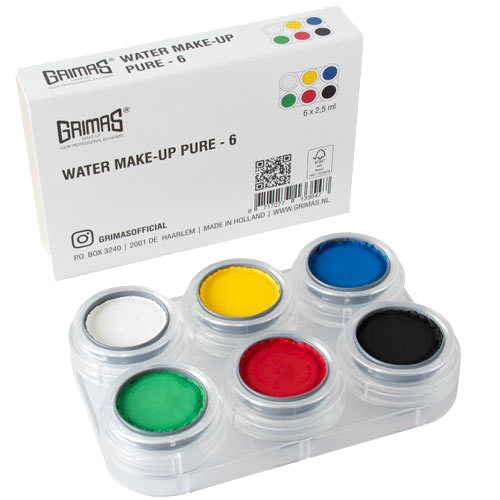 Grimas Grimas Water Make-up Pure A6 Palet