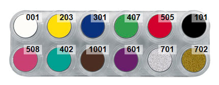 Grimas Grimas Water Make-up Pure Palet A12