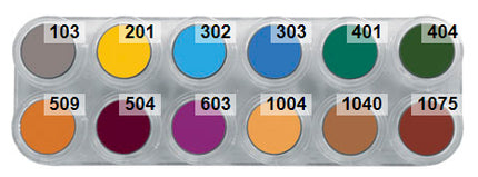 Grimas Grimas Water Make-up Pure Palet B12