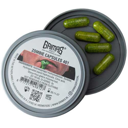 Grimas Grimas Zombie Capsules 401 Groen