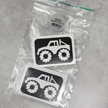 Grimas Monster Truck Glittertattoo Sjabloon 15 stuks