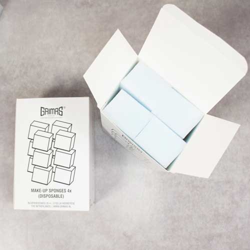 Grimas Schmink Sponsjes Vierkant 12 x Voordeelpak