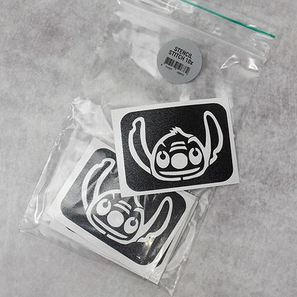 Grimas Stitch Glittertattoo Sjabloon 10 stuks