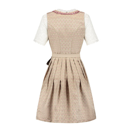 Haus Huberts Dirndl 2-delig Champagne Roze