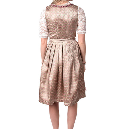 Haus Huberts Dirndl 2-delig Champagne Roze