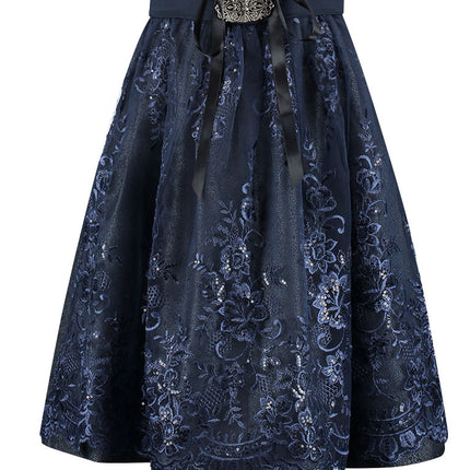 Haus Huberts Dirndl 2-delig Donkerblauw