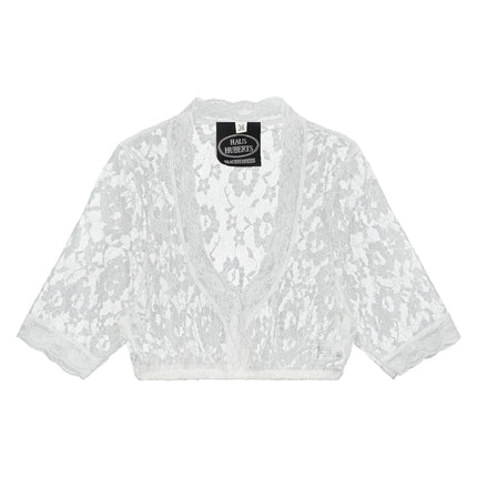 Haus Huberts Dirndlblouse Kant Wit Dames