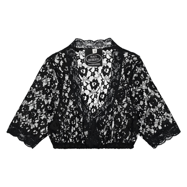 Haus Huberts Dirndlblouse Kant Zwart Dames