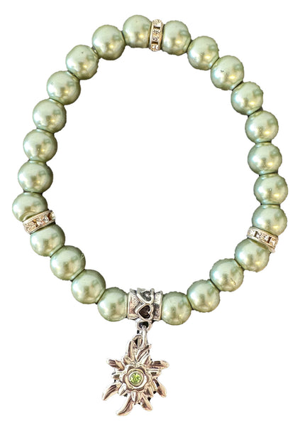 Haus Huberts Edelweiss Armband Groen