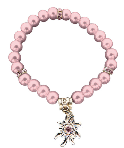 Haus Huberts Edelweiss Armband Roze