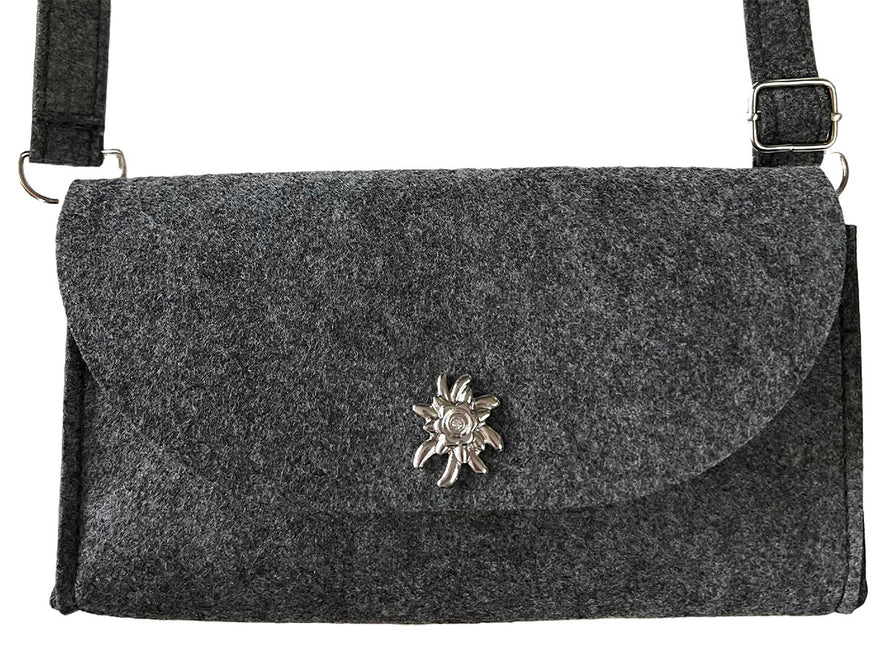 Haus Huberts Edelweiss Handtas Grijs