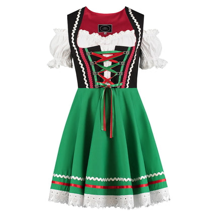 Haus Huberts Tiroler Dirndl Zwart Groen