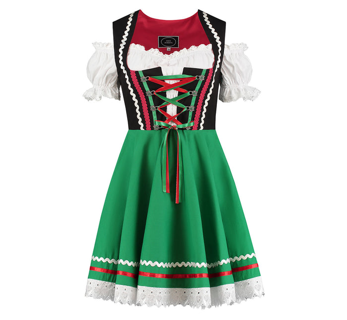 Haus Huberts Tiroler Dirndl Zwart Groen