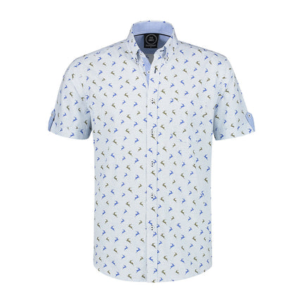 Haus Huberts Trachtenhemd Met Hertenmotief Heren