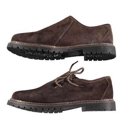 Haus Huberts Trachtenschoenen Donkerbruin Heren