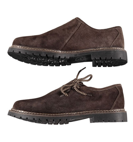 Haus Huberts Trachtenschoenen Donkerbruin Heren
