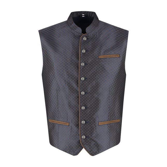 Haus Huberts Trachtenweste Donkerblauw Heren