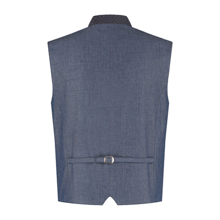 Haus Huberts Trachtenweste Donkerblauw Heren