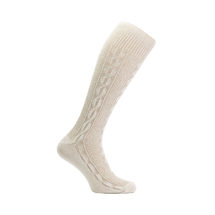 Haus Huberts Traditionele Kniekousen Lang Beige Heren