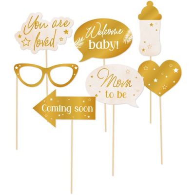 HAZA Witbaard Babyshower Photobooth Props