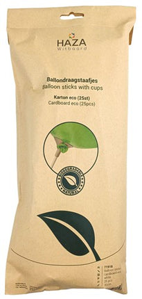 HAZA Witbaard Ballondraagstaafjes karton eco