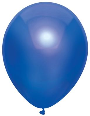 HAZA Witbaard Ballonnen Metallic Donkerblauw