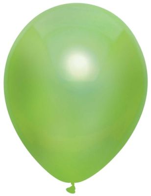 HAZA Witbaard Ballonnen Metallic Lichtgroen
