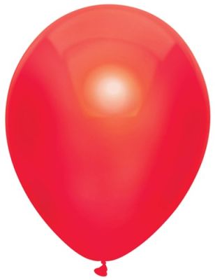 HAZA Witbaard Ballonnen Metallic Rood