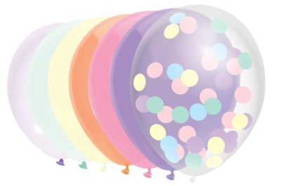 HAZA Witbaard Ballonnen Perfect Pastel