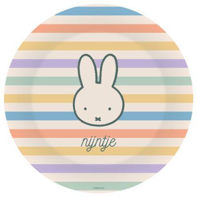 HAZA Witbaard Borden Nijntje gestreept