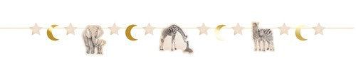 HAZA Witbaard Figuren Slinger Babyshower Safari Nude