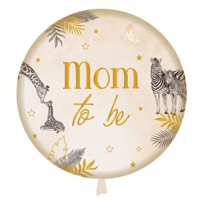HAZA Witbaard Folieballon Babyshower Mom to be