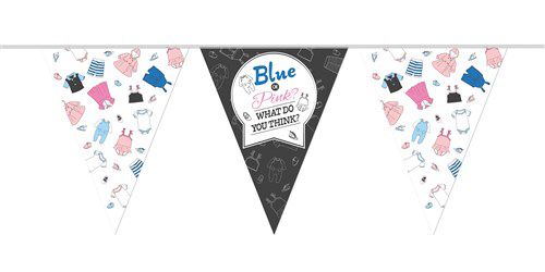 HAZA Witbaard Gender Reveal Vlaggenlijn