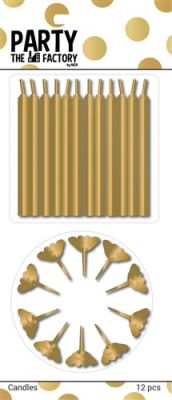 HAZA Witbaard Kaarsjes Goud