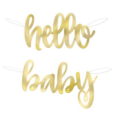 HAZA Witbaard Letterslinger Hello Baby