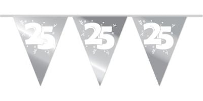HAZA Witbaard Vlaggenlijn 25 jaar Zilver