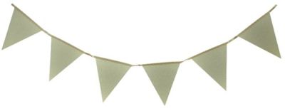 HAZA Witbaard Vlaggenlijn Glitter Goud