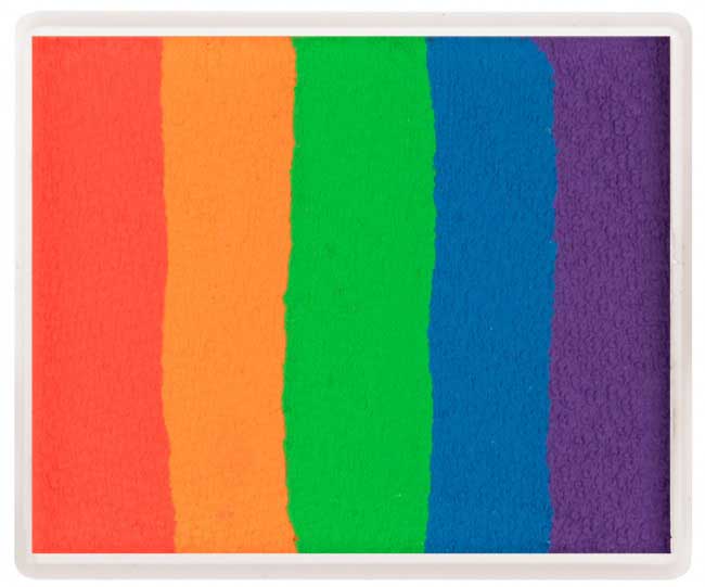 Hobby Watercolor Hobby Watercolor Neon Big Carnival SplitCake 50 gram