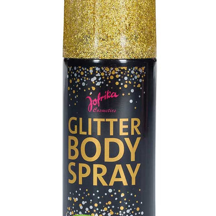 Jofrika Cosmetics Glitter Body Spray Goud Bio Glitter 100 ml