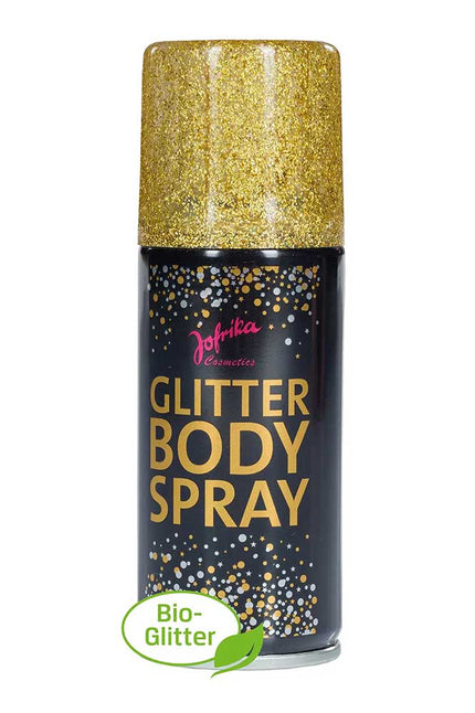Jofrika Cosmetics Glitter Body Spray Goud Bio Glitter 100 ml