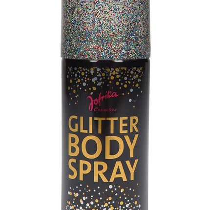 Jofrika Cosmetics Glitter Body Spray Regenboog Bio Glitter 100 ml