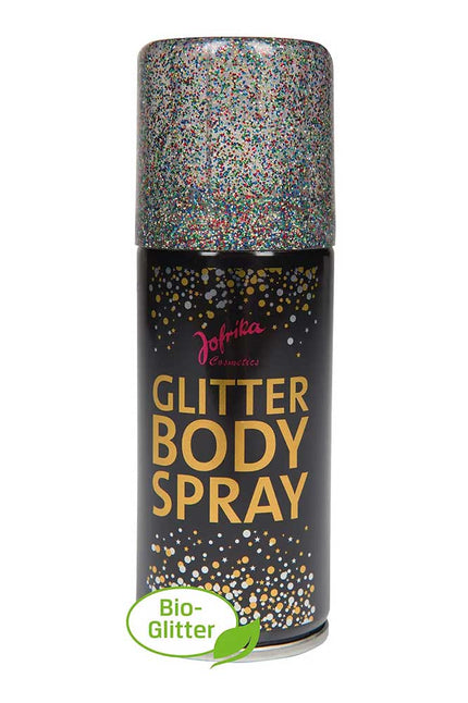 Jofrika Cosmetics Glitter Body Spray Regenboog Bio Glitter 100 ml