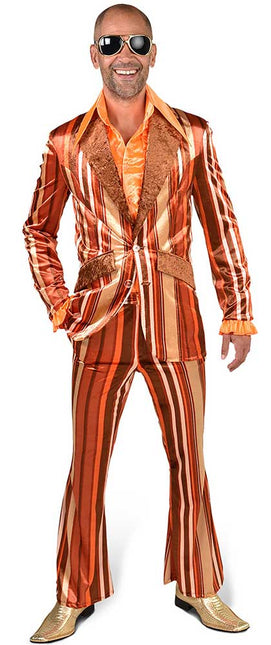 Magic by Freddy's 70's Pak Heren Strepen Colbert Pantalon