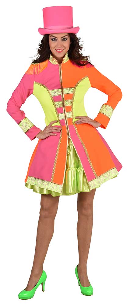 Magic by Freddy's Carnavalsjas Dames Neon