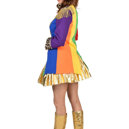 Magic by Freddy's Carnavalsjas Dames Regenboog Sheeba