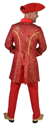 Magic by Freddy's Carnavalsjas Heren Luxe Rood