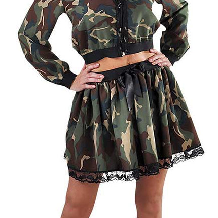 Magic by Freddy's Carnavalsrok Dames Camouflage