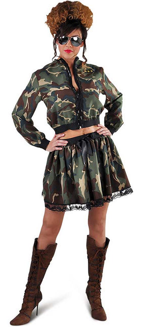 Magic by Freddy's Carnavalsrok Dames Camouflage
