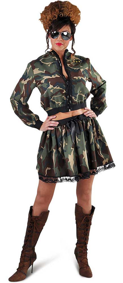 Magic by Freddy's Carnavalsrok Dames Camouflage