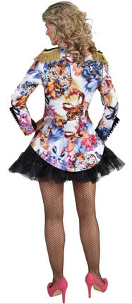 Magic by Freddy's Dames Carnavalsjas Butterfly Wit